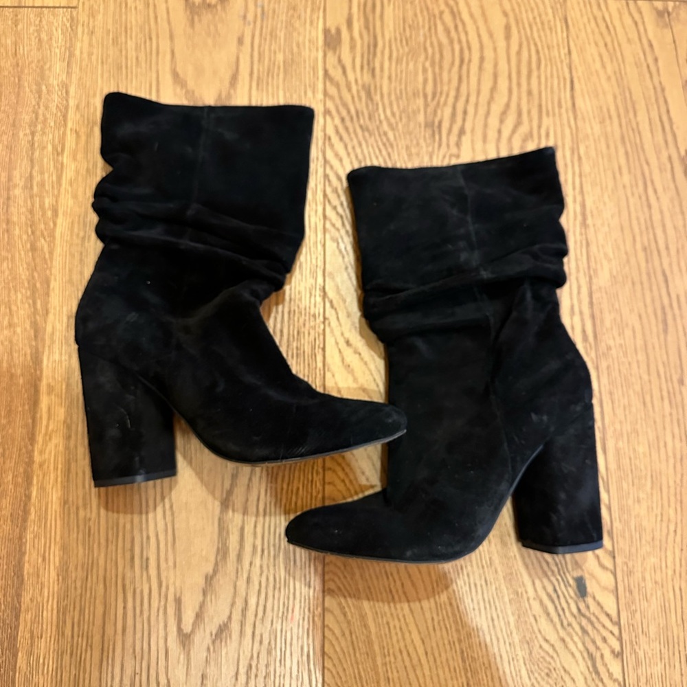 Splendid black slouchy boots